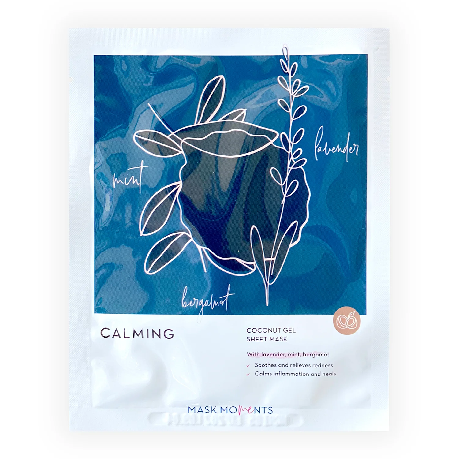 Calming - Mask Moments - Coconut Gel Sheet Mask