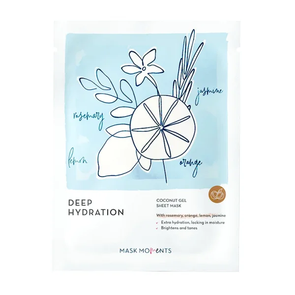 Deep Hydration - Mask Moments - Coconut Gel Sheet Mask