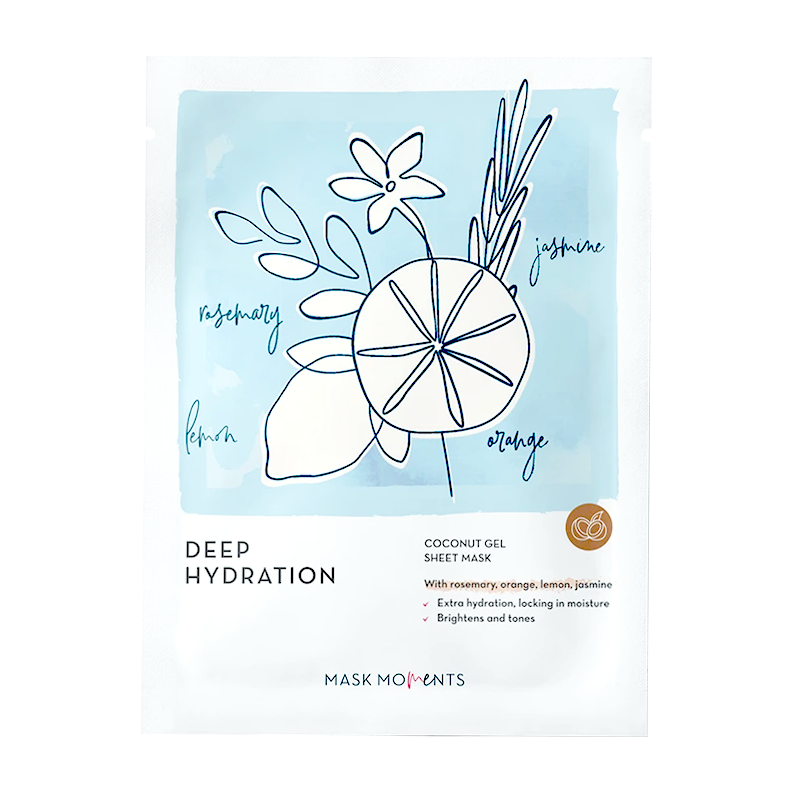 Deep Hydration – Mask Moments – Coconut Gel Sheet Mask