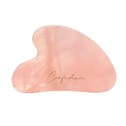 Rose Quartz Stone Gua Sha Massage Tool