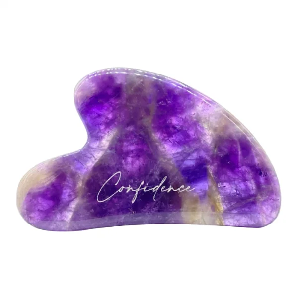 Amethyst Stone Gua Sha Massage Tool