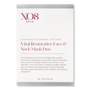 XO8 Vital Restorative Face & Neck Mask Duo