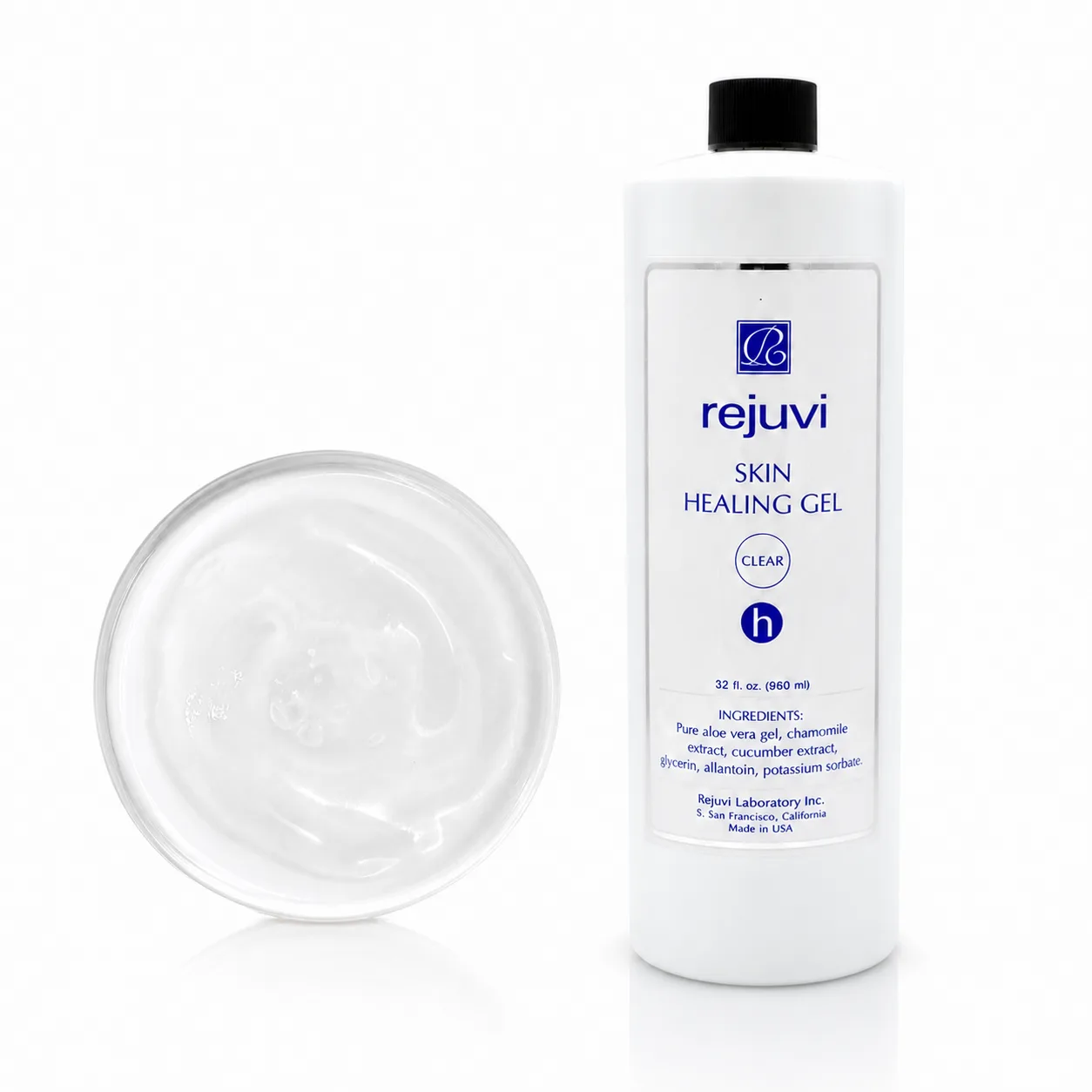 Rejuvi 'h' Skin Healing Gel - Salon Size – Educate Your Skin